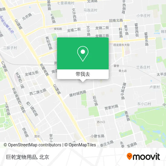 巨乾宠物用品地图