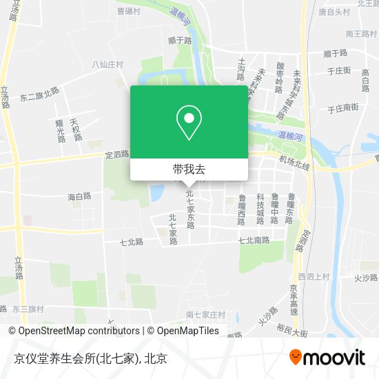 京仪堂养生会所(北七家)地图