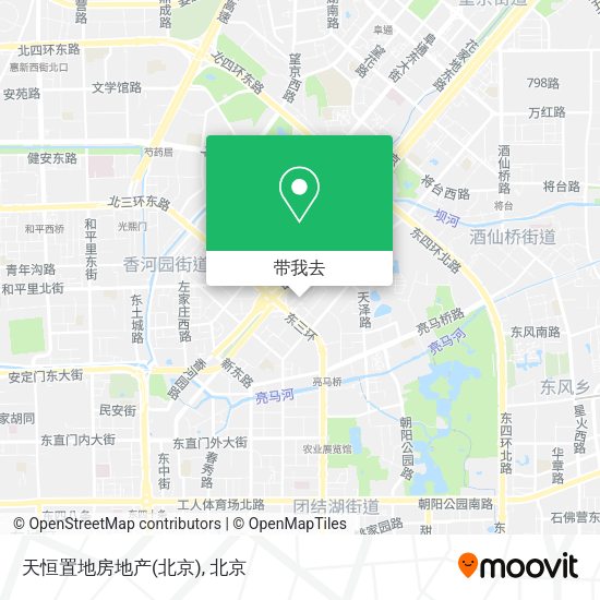天恒置地房地产(北京)地图