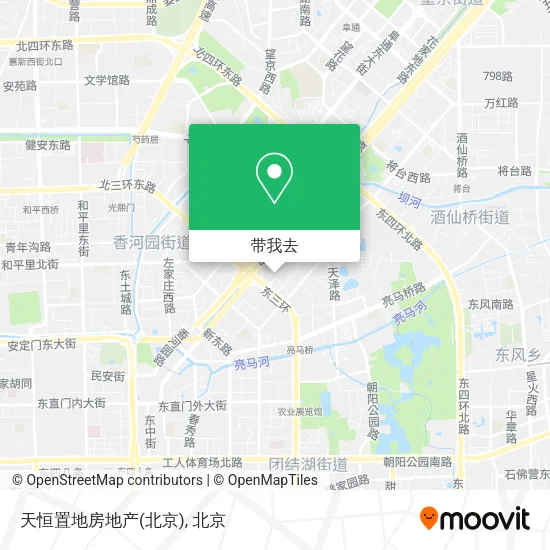 天恒置地房地产(北京)地图