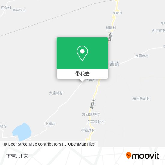 下营地图
