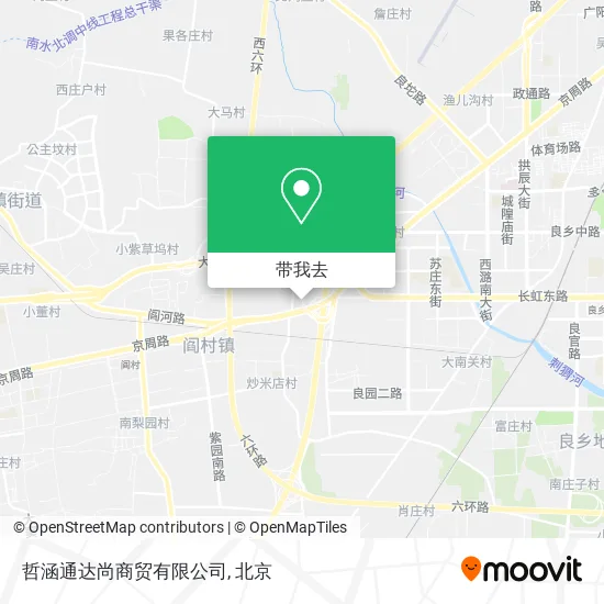 哲涵通达尚商贸有限公司地图