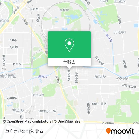 单店西路2号院地图