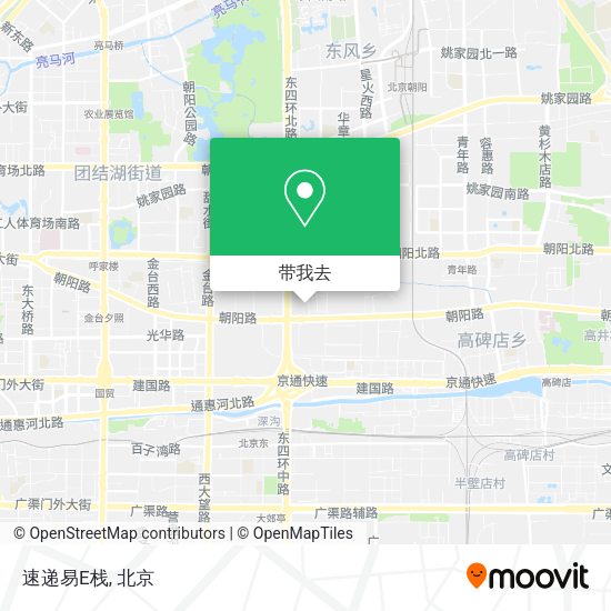 速递易E栈地图