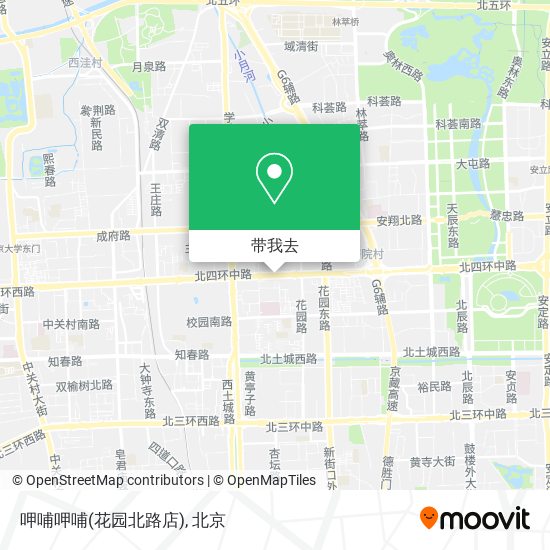 呷哺呷哺(花园北路店)地图