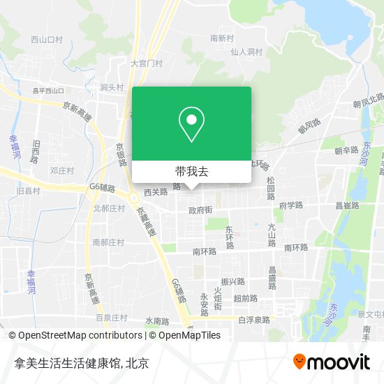 拿美生活生活健康馆地图