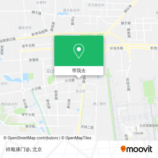 祥顺康门诊地图