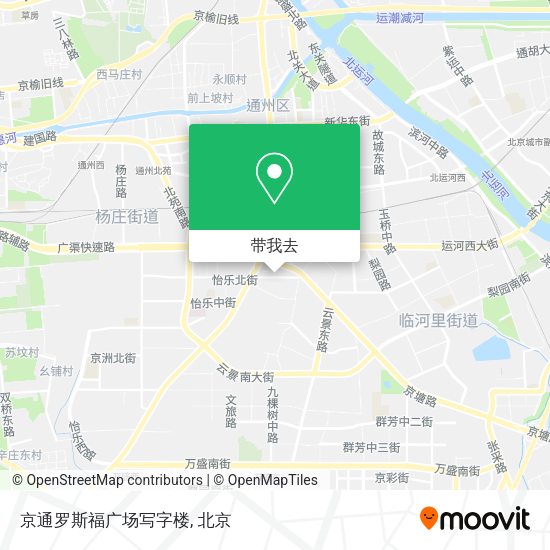 京通罗斯福广场写字楼地图