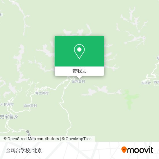 金鸡台学校地图