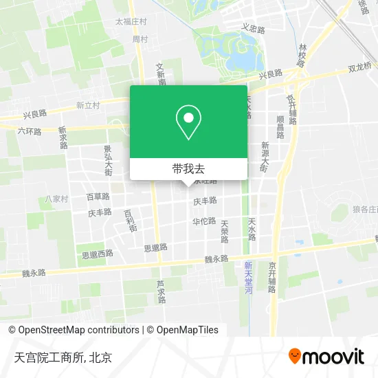 天宫院工商所地图