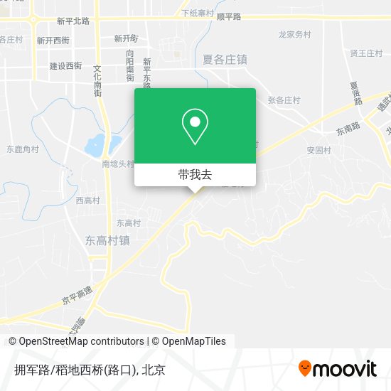 拥军路/稻地西桥(路口)地图