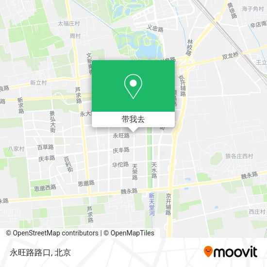 永旺路路口地图