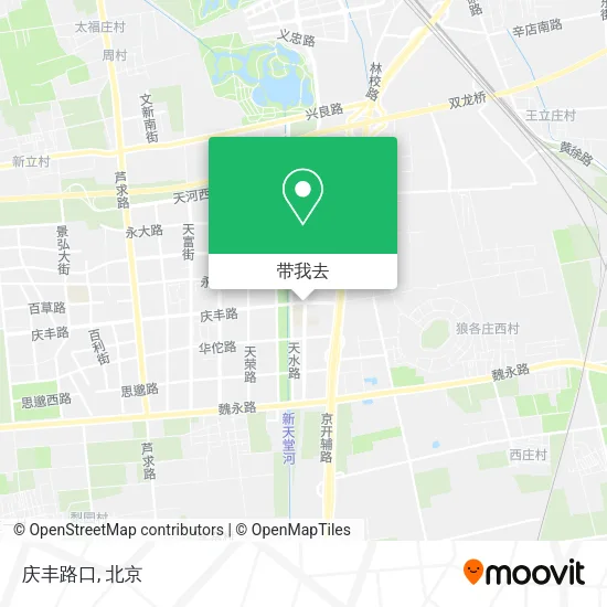 庆丰路口地图