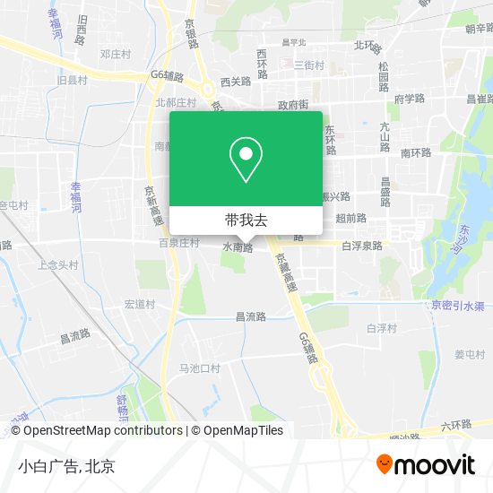 小白广告地图