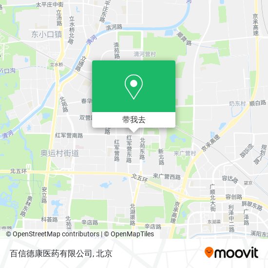 百信德康医药有限公司地图