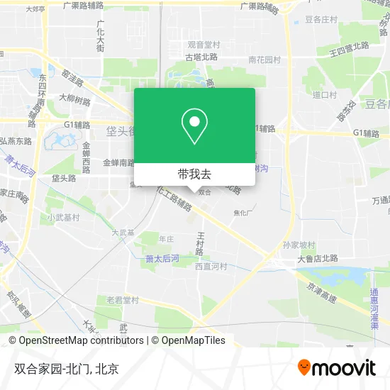 双合家园-北门地图
