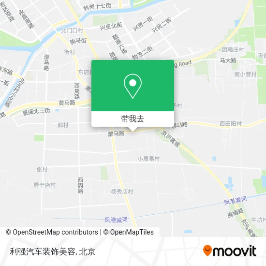 利强汽车装饰美容地图