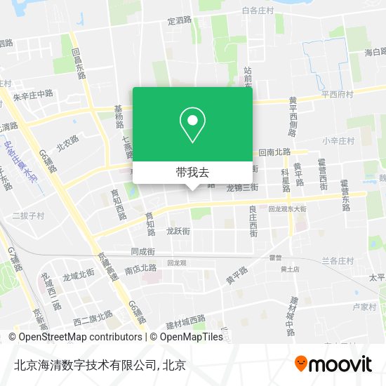 北京海清数字技术有限公司地图