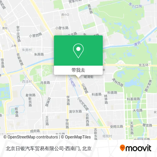 北京日银汽车贸易有限公司-西南门地图