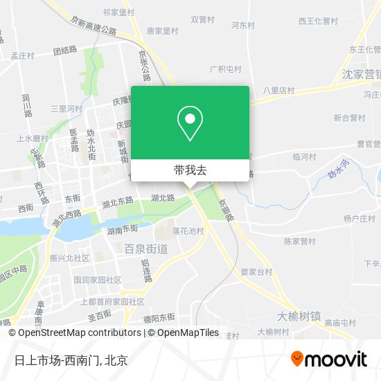 日上市场-西南门地图