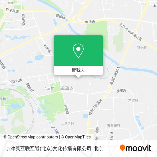 京津冀互联互通(北京)文化传播有限公司地图