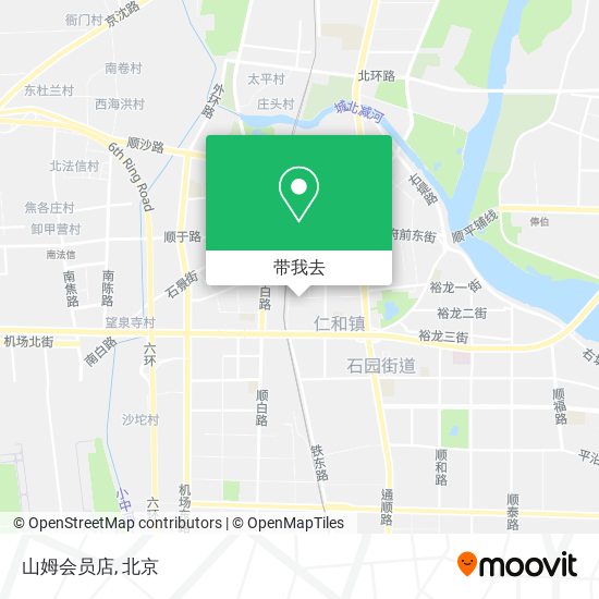 山姆会员店地图