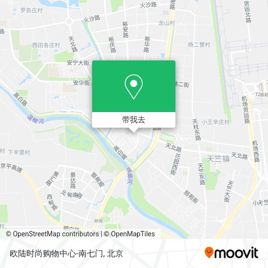 欧陆时尚购物中心-南七门地图