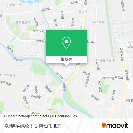 欧陆时尚购物中心-南七门地图