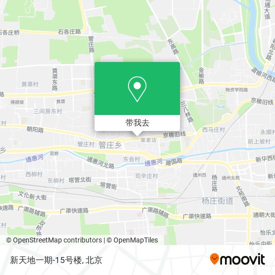 新天地一期-15号楼地图