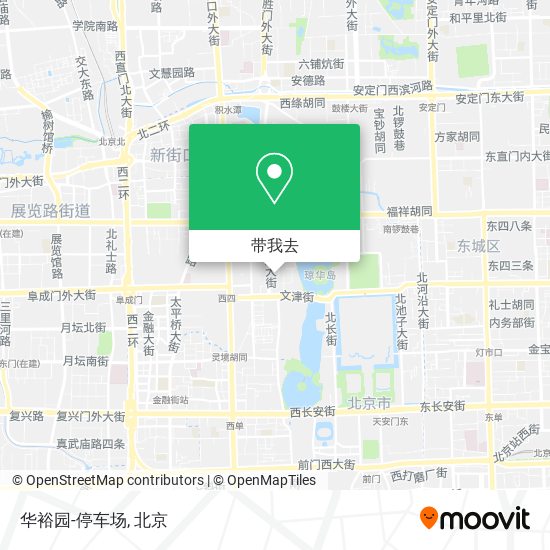 华裕园-停车场地图