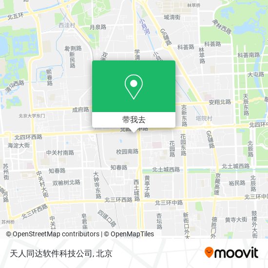 天人同达软件科技公司地图