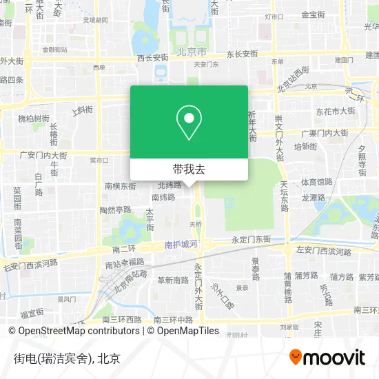 街电(瑞洁宾舍)地图