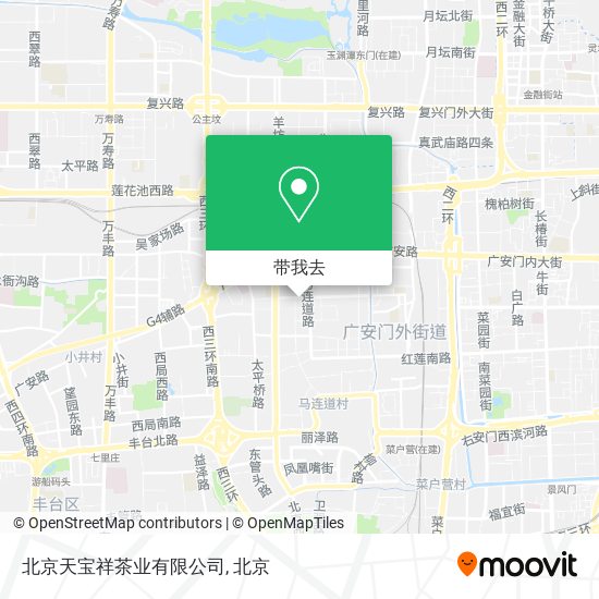 北京天宝祥茶业有限公司地图