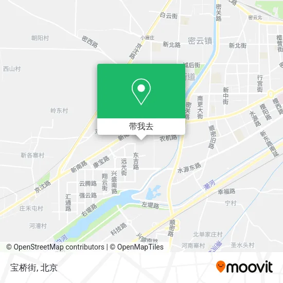 宝桥街地图