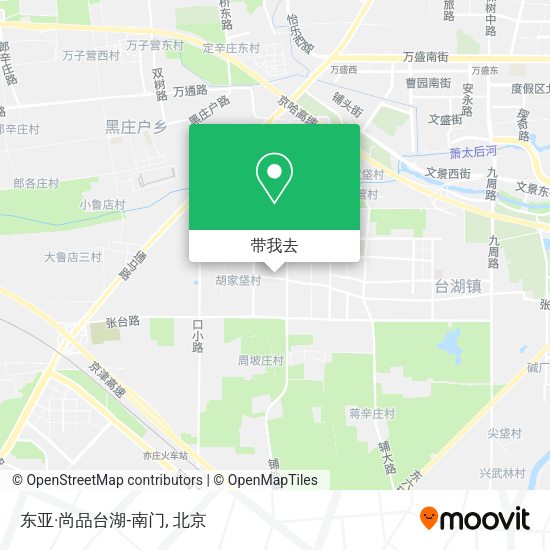 东亚·尚品台湖-南门地图