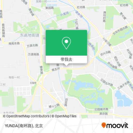 YUNDA(南环路)地图