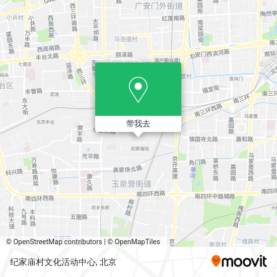 纪家庙村文化活动中心地图