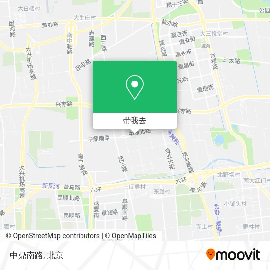 中鼎南路地图