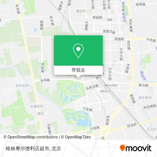 格林摩尔便利店超市地图