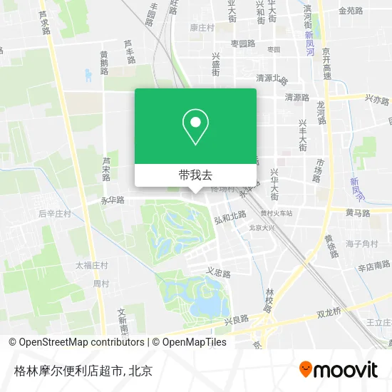 格林摩尔便利店超市地图