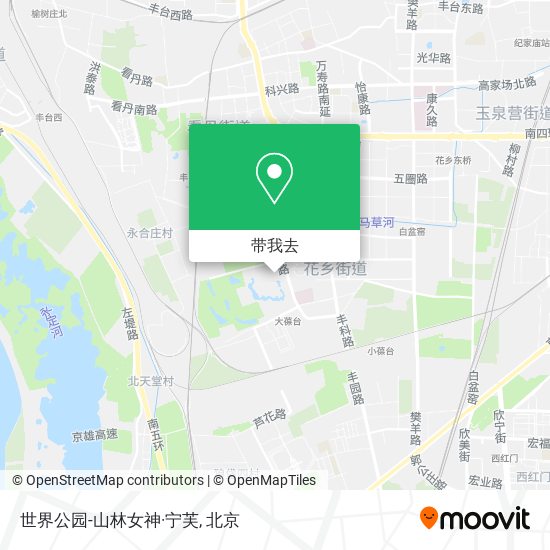 世界公园-山林女神·宁芙地图