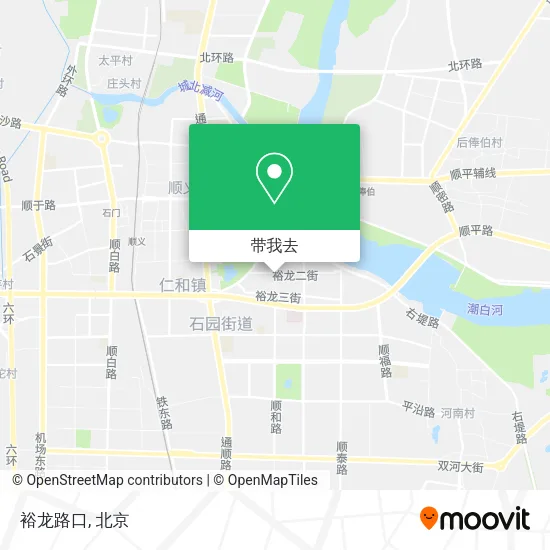 裕龙路口地图