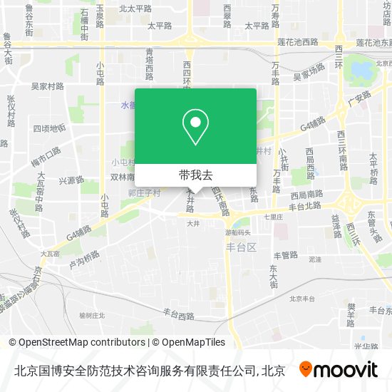 北京国博安全防范技术咨询服务有限责任公司地图
