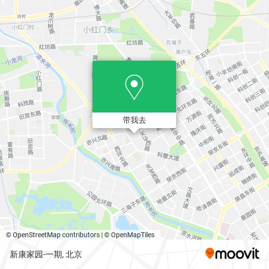 新康家园-一期地图