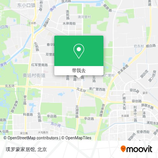 璞罗蒙家居馆地图