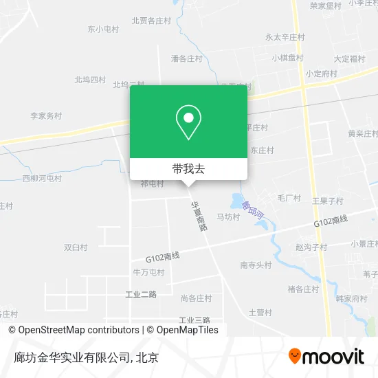 廊坊金华实业有限公司地图