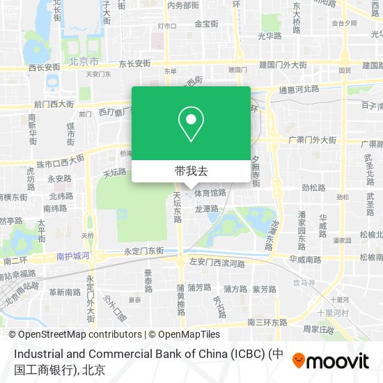 Industrial and Commercial Bank of China (ICBC) (中国工商银行)地图