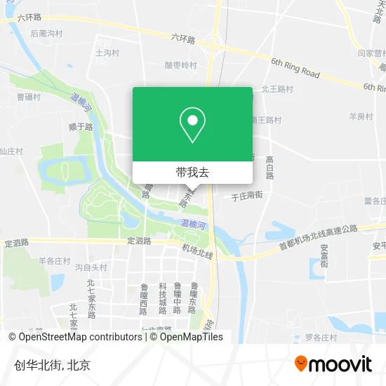 创华北街地图