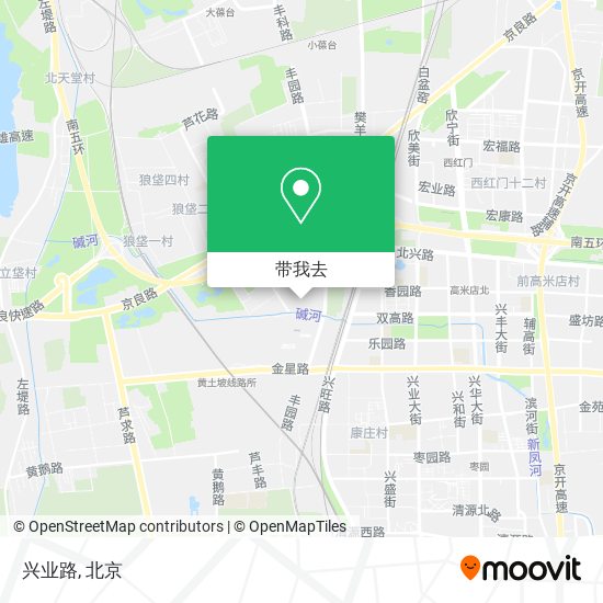兴业路地图
