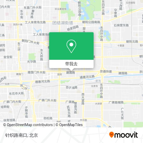 针织路南口地图